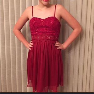 Red Homecoming Dress